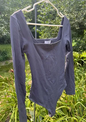 Aritzia Babaton Long Sleeve Square Neck Bodysuit thumbnail 1
