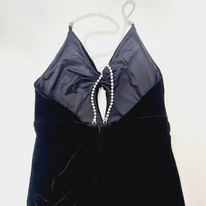 MAJORELLE Amore Gown in Black Small thumbnail 10