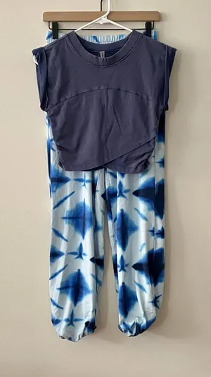 NWOT Free People Movement Hot Shot Crossover Printed Set thumbnail 5