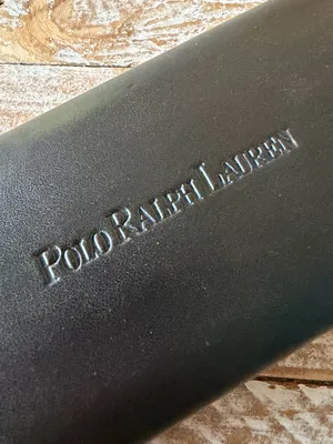 🕶️Polo Ralph Lauren Black Eyeglass Case Hard Protective Case🕶️ ~ case only thumbnail 8