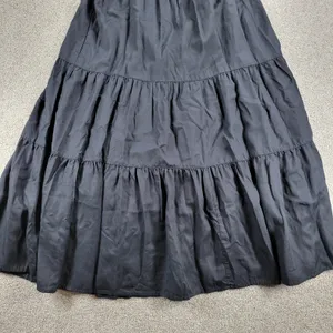The Drop Womens Britt Dress M Black Tiered Lyocell Sleeveless‎ Maxi Adj Strap thumbnail 7