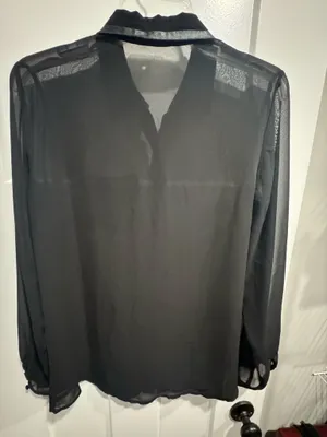 The Limited Sheer Top Black thumbnail 2