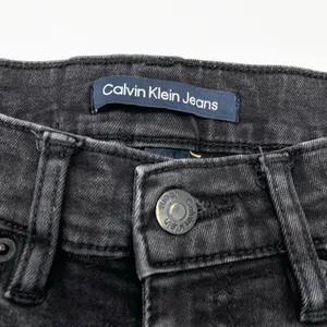 Calvin Klein Womens Jeans Size 4 High Rise Jegging Black Classic Minimal Stretch thumbnail 5