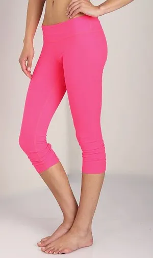 Beyond Yoga Pink High Rise Leggings‎ Size Small Cropped Yoga Activewear thumbnail 1