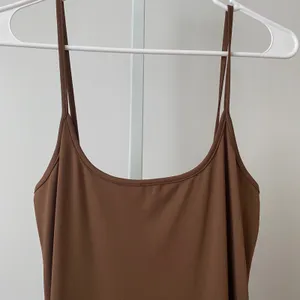 Brown M‎ Maxi Slip Dress Spaghetti Strap Bodycon Minimalist Neutral Classic thumbnail 2