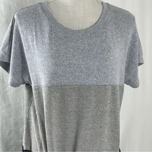 Yidarton Color Block Twist Short Sleeve Top Large thumbnail 4