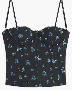 WeWoreWhat Floral Top thumbnail 1