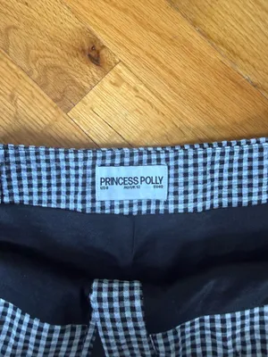 Princess Polly Gingham Micro Shorts thumbnail 5