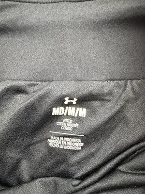 Women’s Under Armour Black Highwaisted Running Shorts thumbnail 4
