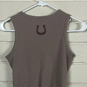Homegirl Rodeo Wild West Brown Tank size S thumbnail 5