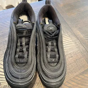 Nike air max 97 triple black 7.5 women *no insoles thumbnail 3