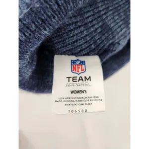 Womens New England‎ Patriots Knit Pom Winter Hat NFL Football Embroidered Patch thumbnail 7