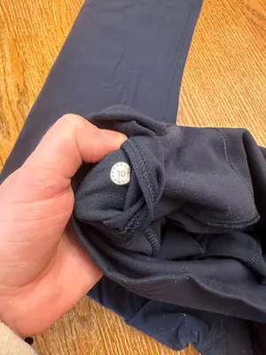 Navy Blue Cropped Leggings thumbnail 3