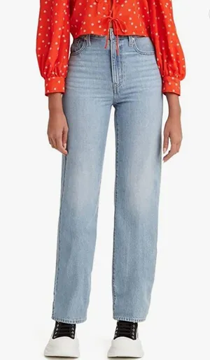 Levi's High-Rise Straight-Leg Jeans thumbnail 1