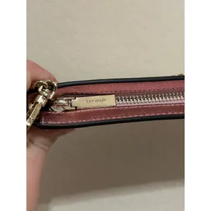NEW Kate Spade Purse Glimmer Glitter Shoulder Bag Pink Sparkly Gold Chain Whimsy thumbnail 10
