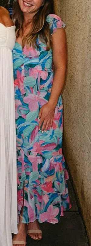 Show Me Your Mumu Reese Ruffle Dress thumbnail 5