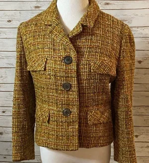 Vintage Union Made light academia Rothmoor tweed jacket Size Large thumbnail 1