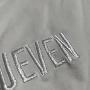 DOYOUEVEN White Embroidered Cropped Long Sleeve Sweatshirt Top Women's Small thumbnail 2