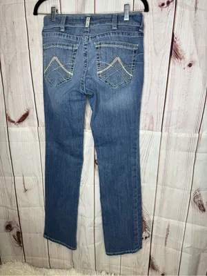 ARIAT Mid Rise Straight Icon Jeans thumbnail 3