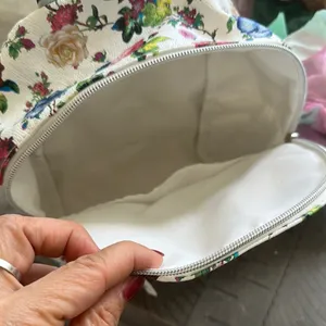 Floral Women's Backpack NWT | This Is the Prettiest Backpack Ever! White thumbnail 6