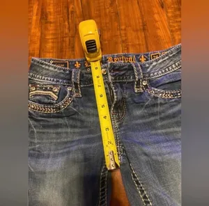 Rock Revival Celine style Bootcut Jeans are a size 28. thumbnail 12