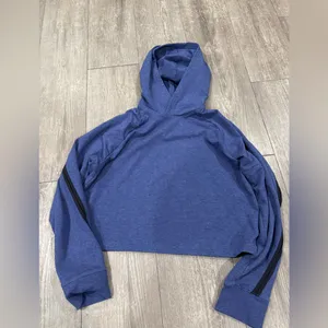 ON CLOUD Stylish Blue Hoodie for Women thumbnail 8
