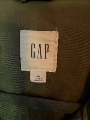 GAP Olive Utility Field Jacket M thumbnail 2