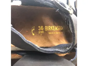 Birkenstock Ellice Navy Blue Triple-Strap Slingback Sandals 36 Narrow Women's 5 thumbnail 5