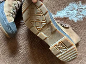 Converse combat / rain boot style lace up shoes size 7.5 I bought these back in 2017 uses so I'm pretty sure they are an older style! thumbnail 4