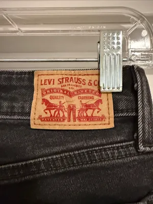 Levi's Black High-Rise Flare Jeans thumbnail 7