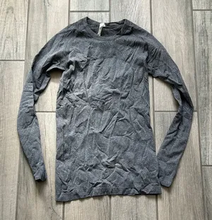 lululemon athletica Charcoal Crewneck Sweater thumbnail 1