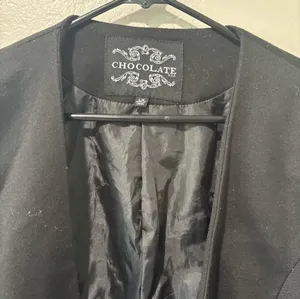 Chocolate USA Black Blazer Jacket thumbnail 7