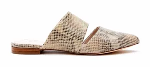 MATISSE | Berlin‎ Natural Snake Mules 7.5 $129 Tan thumbnail 1