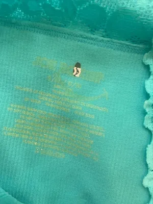 Joe Boxer Lace-Trim Turquoise Camisole Top thumbnail 6