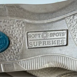 Soft Spots Supreme‎ Lace Up Leather Shoes Size 7WW thumbnail 6