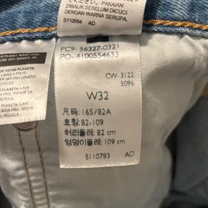 Levi's Premium 501 High Rise Short Size 32 Distressed 100% Cotton Non Stretch thumbnail 5