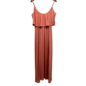 Show Me Your Mumu Caitlin Ruffle Maxi Dress Rustic Mauve Special occasion Size S thumbnail 5