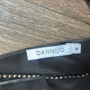 Dannijo Black Slip Dress Size M thumbnail 5
