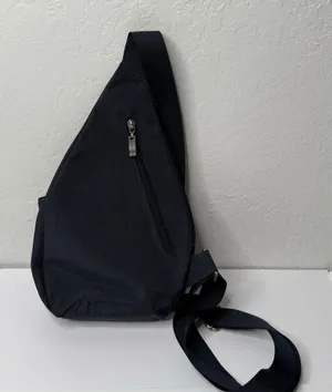 Baggallini Mini Sling Crossbody Shoulder Bag Navy Blue Everyday‎ Run Walk Active thumbnail 1
