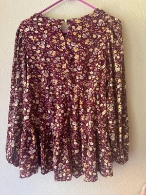 women's floral shirt thumbnail 5