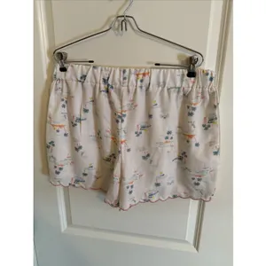 Rae‎ Dunn Tropical Flamingo Camisol & Shorts Pajama Set Xl Scallop Edge thumbnail 5