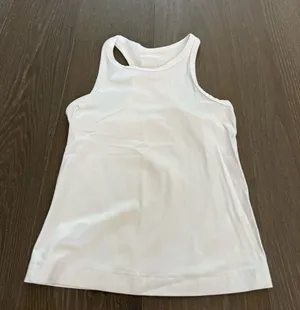 Lululemon Align Waist-Length Racerback Tank Top White thumbnail 1