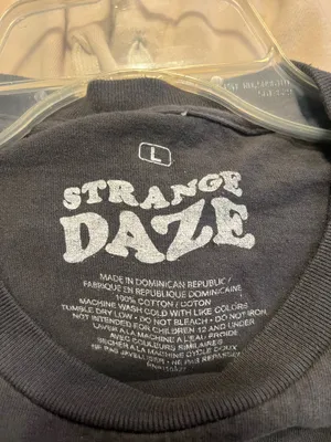 Strange daze Black Size L thumbnail 3