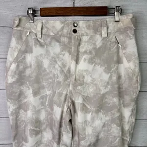 Gerry Womens Medium Abstract Print Fleece Lined Snow Snowboarding Pants Gray thumbnail 3