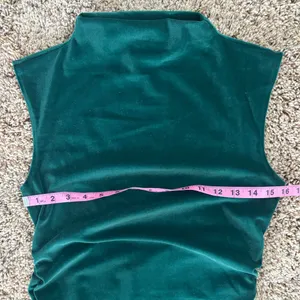 A New Day Sleeveless Dark Green Velvet Dress thumbnail 6