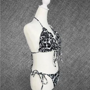 Black And White Floral Tie thumbnail 3