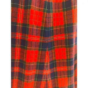 Vintage 70's Pendleton Tartan Plaid Virgin Wool Skirt Classic Heritage sz 4 Midi thumbnail 6