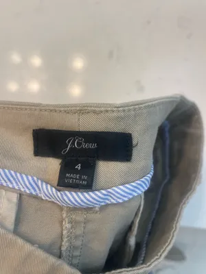 J.Crew Khaki Chino Shorts thumbnail 3