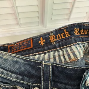 Rock Revival Jen Cutoff‎ Jeans Size 27 thumbnail 9