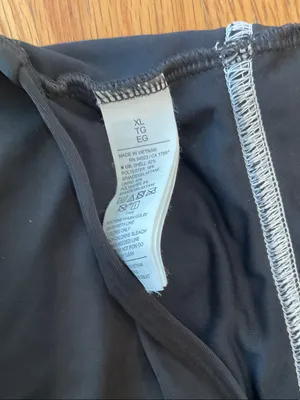 Old Navy Black Bikini Set with White Trim, XL thumbnail 8